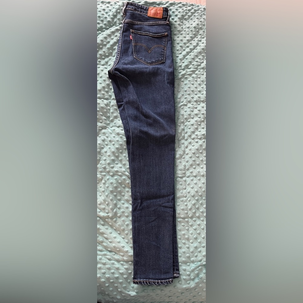 Levi Strauss 721 High Rise Skinny - Denim Blue